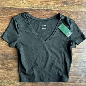NWT Wild Fable Black Crop Top | Black Crop Top | Wild Fable Crop Top